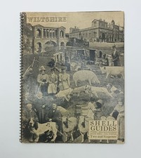WILTSHIRE ed. John Betjeman. 1st Edition Shell Guide 1935 Spiral Bound