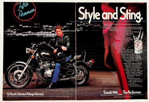 1981 suzuki 750l motorcycle - suzuki, gs-750l