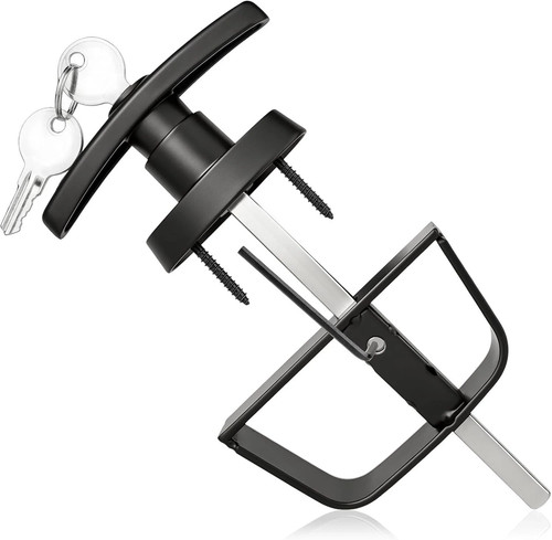 Shed door handle lock - door, kit
