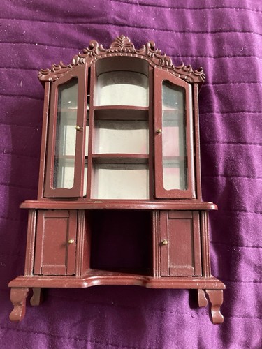 Vintage wooden dolls house - vintage,