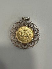 Half Sovereign Coin Mount