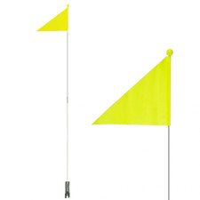 Highvis long 150cm safety flag - long,