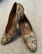Elegant Vintage 80s Snakeskin