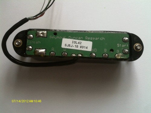 Seymour duncan sjbj guitar - sjbj-1b,