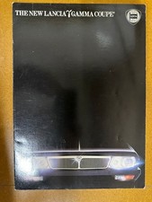 Lancia Gamma sales brochure