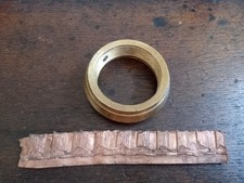 Somme relic 18 pounder nose adapter and relic drive band