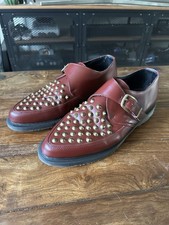 Dr. Martens Dayton Red Leather
