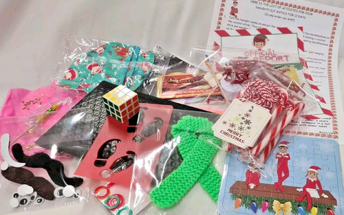 Naughty christmas elf props - christmas,