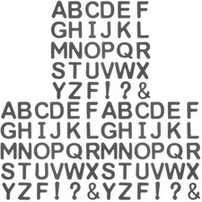 3 Sets Magnetic Foam Letters