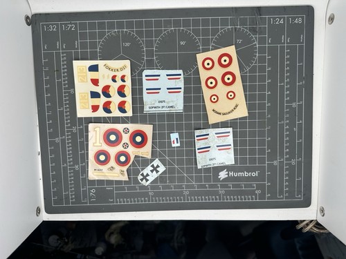 Airfix revell ww1 - revell, decal