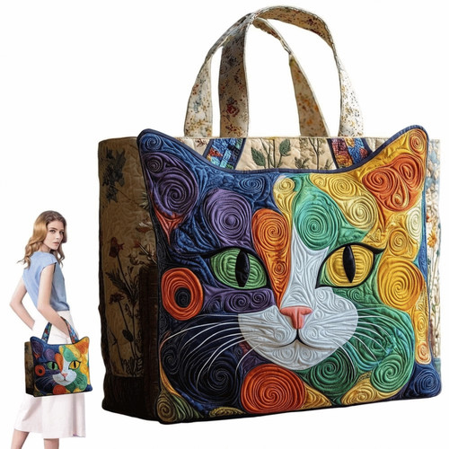 Cat patterns women tote bag - women,