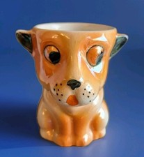 Vintage MCM Japanese Lustre Ware Bonzo Dog Egg Cup