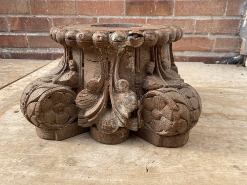 Antique indian carved - antique, wood
