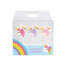 Unicorn CANDLES Girls Party