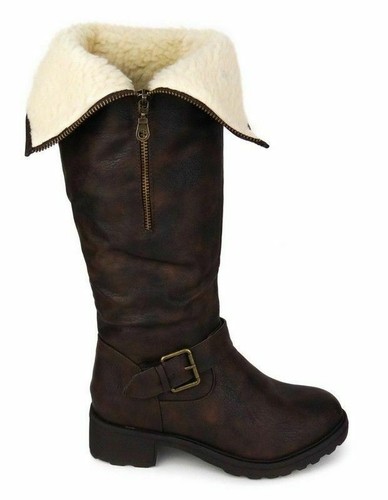 Ladies womens knee - womens, fur