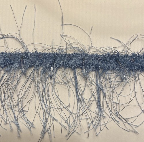Blue rouleaux tassel 60mm - 'vv, rouleaux'