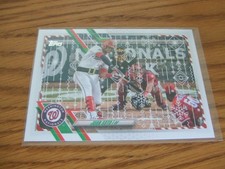 2021 Topps Walmart Holiday Photo Variations #HW100 Juan Soto/Santa belt NATIONAL