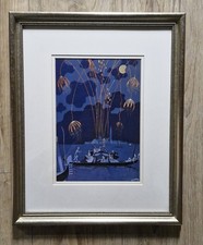 Georges Barbier ' Fireworks in Venice' Framed Print Art Deco 