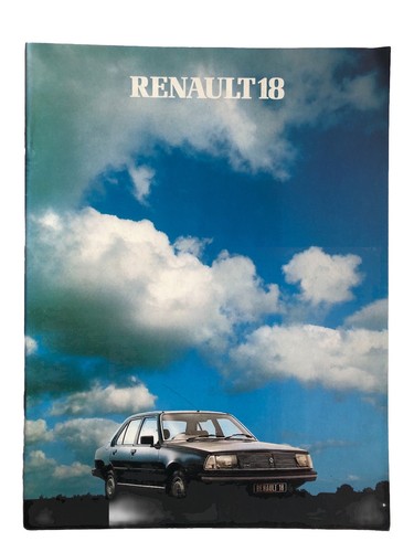 Renault brochure including - 18,