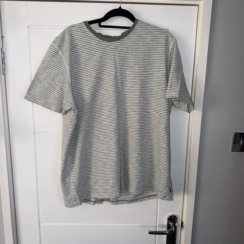 Mens green white - mens, tee