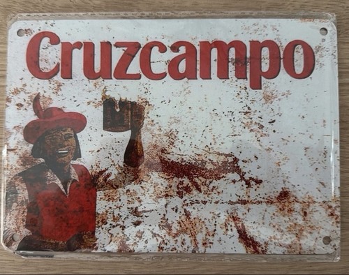 Cruzcampo beer sign cheapest - sign,