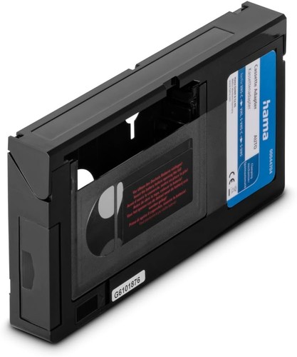 Hama vhs cassette adapter - c,