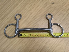 Mullen Mouth Hanging Cheek / Filet Baucher Bit - 5"  *Free Postage*