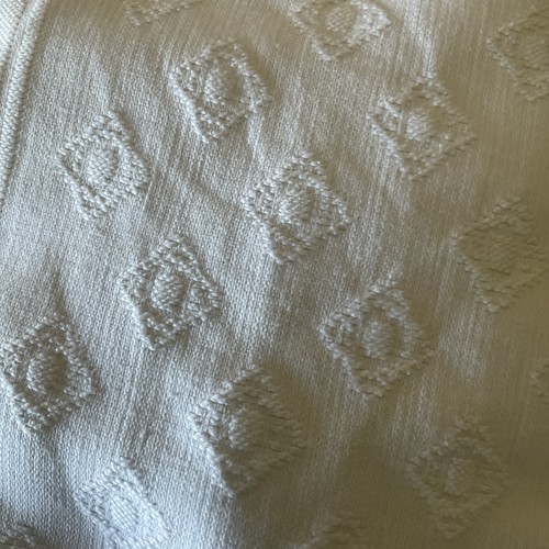 Vintage white cotton - ,