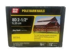 (1 Lbs) 2.5” 8D RING SHANK