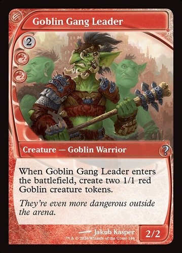 Goblin gang leader future - leader, u