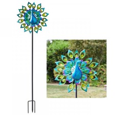 Peacock Bright Metal Wind