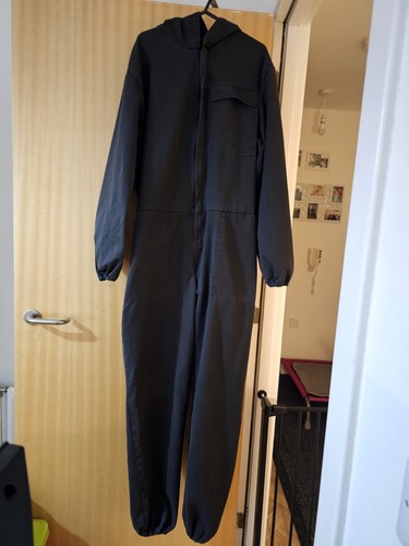 Boiler suit black - suit, black/gray