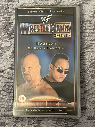 Wwf wrestlemania vhs - wwf, x7