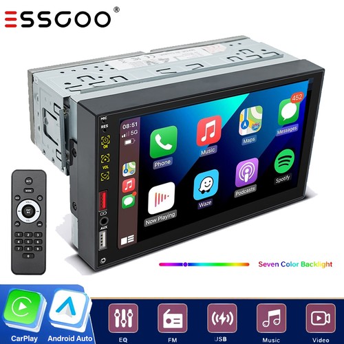 Single 1din car stereo - 1din, 7"