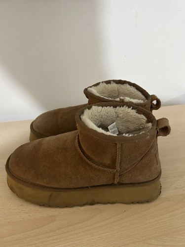 Platform uggs size 5 - uk, good