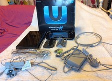 Nintendo Wii U Mario Kart 8 32GB Black Handheld System bundle with 16 games