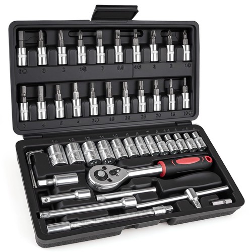 46pcs metric socket set - metric,
