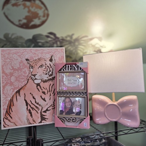 3pcs pink coquette room - pink, decor