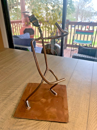 Handmade welded metal - welded,