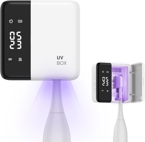 Toothbrush sanitizer and - uv,