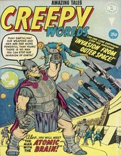 Creepy Worlds #209 VG- 3.5