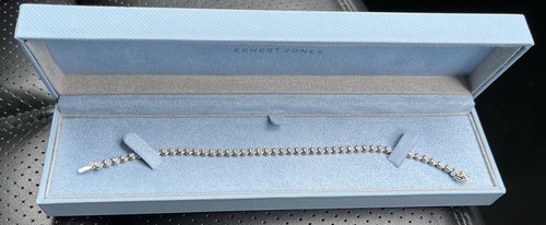 Diamond tennis bracelet 9ct - diamond,