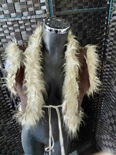 Zara Women's T R F Gilet Faux