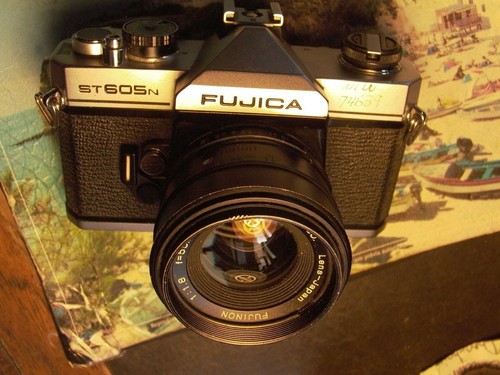 Fujica st605n slr - fujica, w/