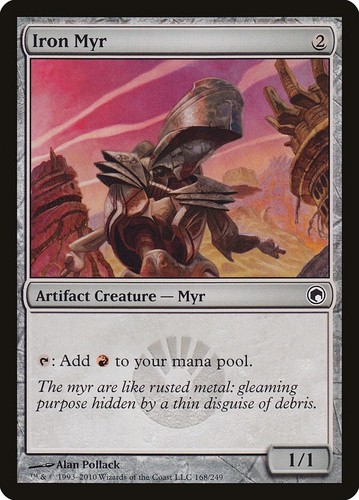 Iron myr mtg scars of - 1x,