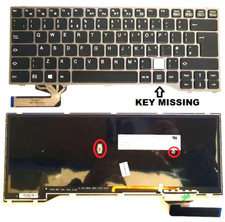 Keyboard for Fujitsu Lifebook E744 E733 E734 E743 E544 UK Laptop backlite B4