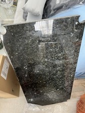 Black Granite Worktop Off cuts (1 Large and 1 Medium Size)