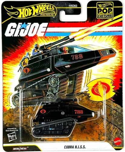 Hot wheels cobra g - cobra, h.i.s.s.