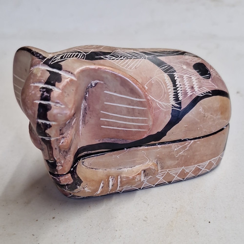 Artisan signed soapstone - artisan,