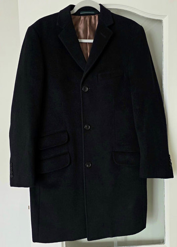 Greenwoods men black wool - black,